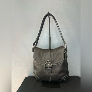 ♠️Y2K EUC Coach Soho Flap Hobo 9480 ♠️